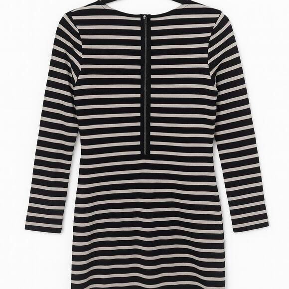 French Connection Striped Knit Dress – Size 10 - Picture 2 of 3